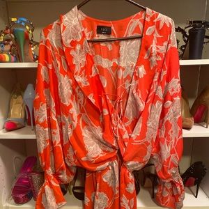 Vici orange dress